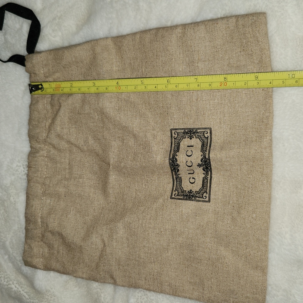 Gucci Burlap Drawstring Bag - Picture 2 of 2